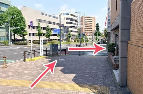 田代コミュニティセンターの看板が目印