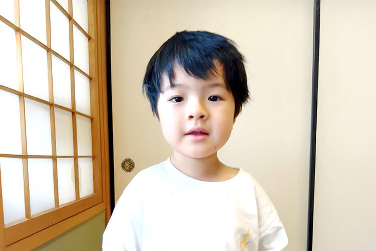 名古屋　書道教室　6歳の生徒さんの声